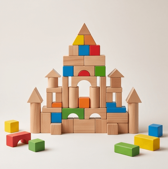 Colorful Building Blocks